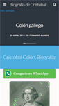 Mobile Screenshot of cristobal-colon.com