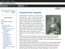 Tablet Screenshot of cristobal-colon.com